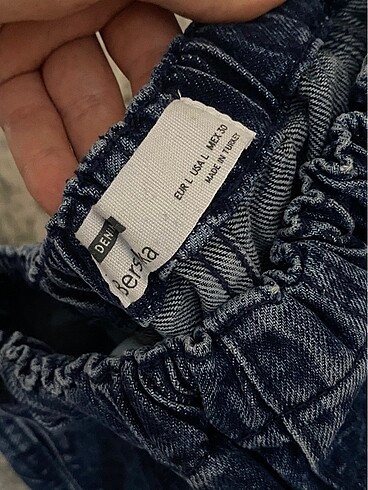 l Beden mavi Renk Bershka jogger pantolon