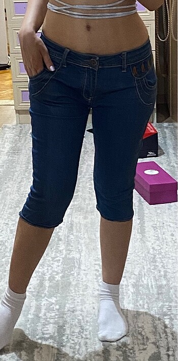 Elisabetta Franchi Elisabetta franchi denim capri