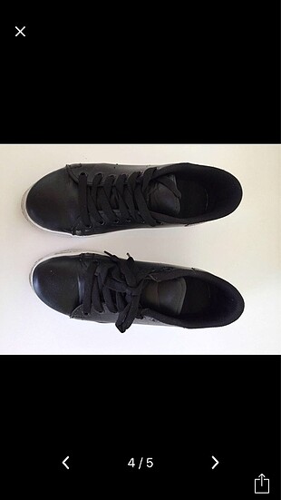 37 Beden siyah Renk Siyah spor ayakkabı