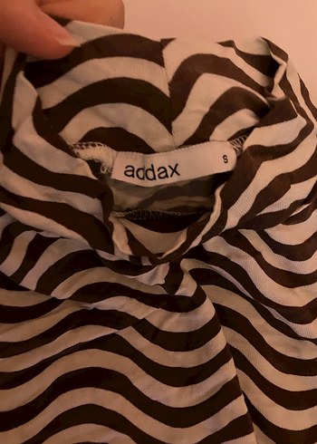 Zebra Desenli Uzun Kollu Bluz crop - Görsel 2