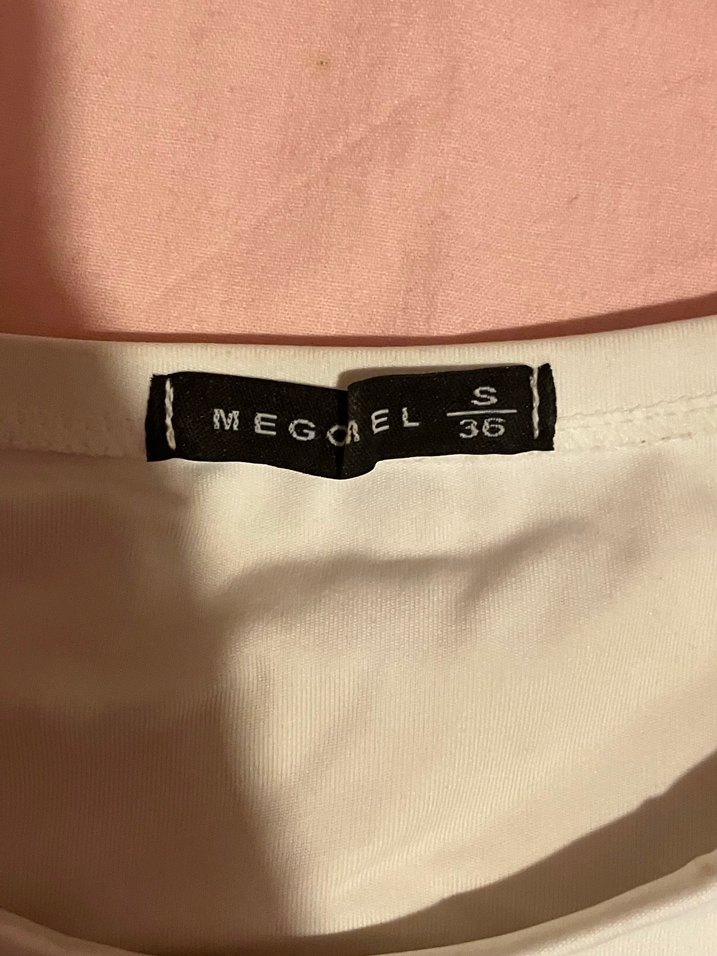 beyaz Uzun Kollu Tişört - Görsel 2