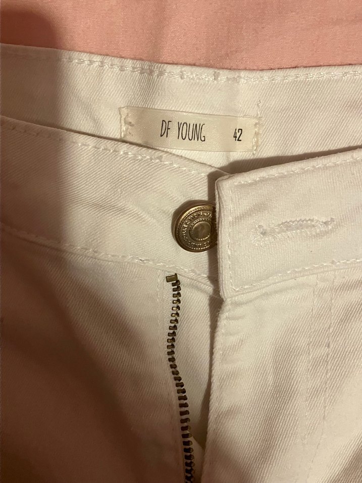 Beyaz Kadın Şort - Görsel 2