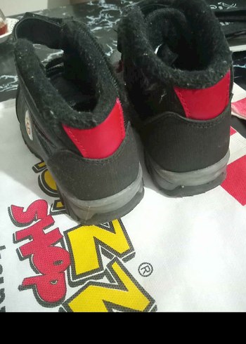 Erkek Çocuk Siyah Street Wear Bot Galatasaray - Görsel 2