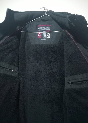 Siyah Fermuarlı Erkek Midi Mont - Görsel 4