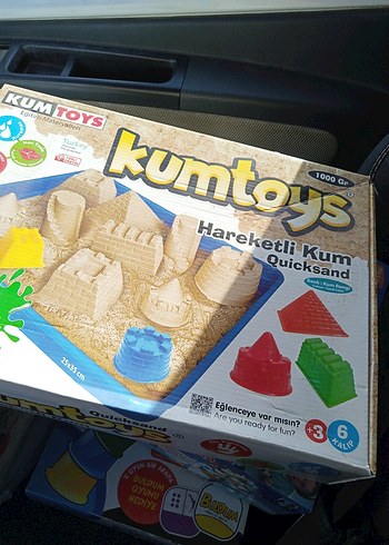 Kumtoys Hareketli Kum Oyun Seti