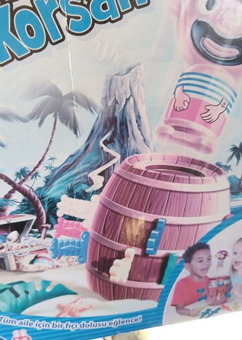 Beden Pastel Pembe Şakacı Korsan Eğitici Oyuncak