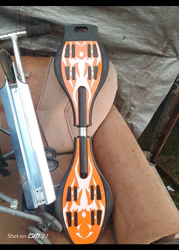 Turuncu Çocuk Kaykay Scooter - Görsel 2