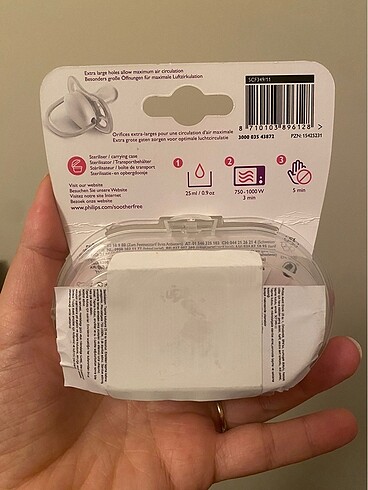 Philips Philips Avent Ultra Air Emzik 18 ay ve üzeri