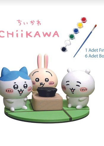 Pastel Renkli CHiiKAWA Figür Seti