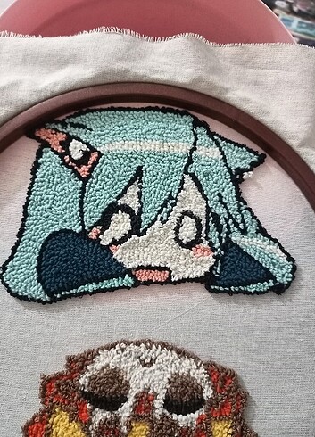 Miku bardak altlığı 