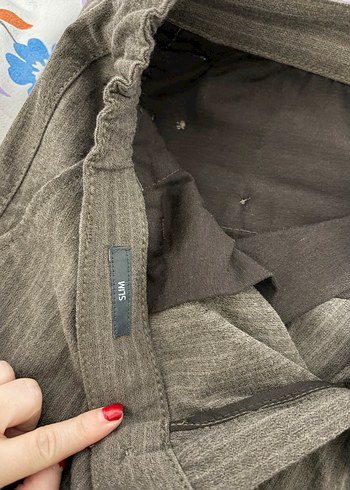 Paça 97 cmdir Kahve tonlarında Regular Fit Erkek Pantolon - Görsel 3