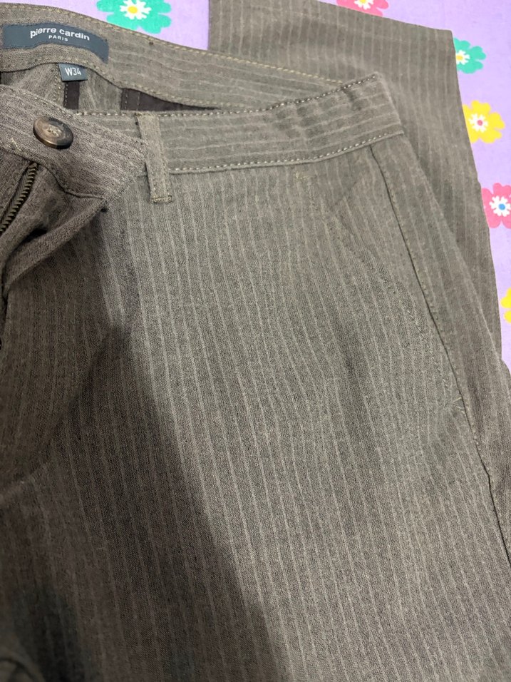 Paça 97 cmdir Kahve tonlarında Regular Fit Erkek Pantolon - Görsel 4