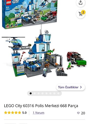 Lego polis karakol 