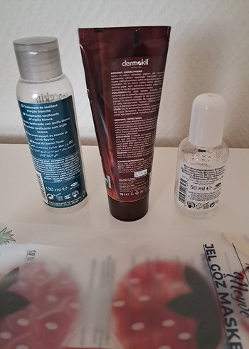 Yüz Maskesi / Yüz Temizleme Toniği - Görsel 8