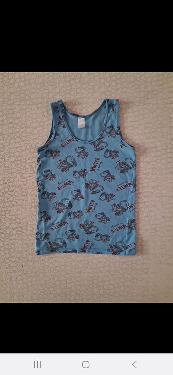 Dinozor Figürlü Atlet - Görsel 2