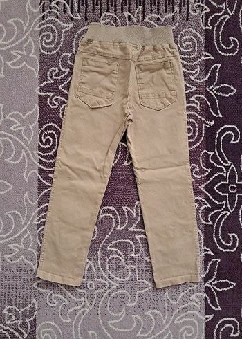 7 Yaş Beden Beli Lastikli Pantolon