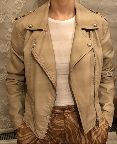 Bershka Kadın Deri Ceket