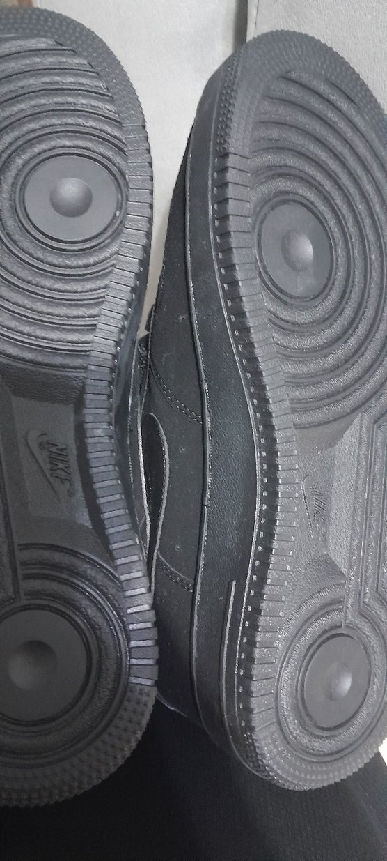 Siyah Erkek Spor Ayakkabı Velcro Detaylı - Görsel 4