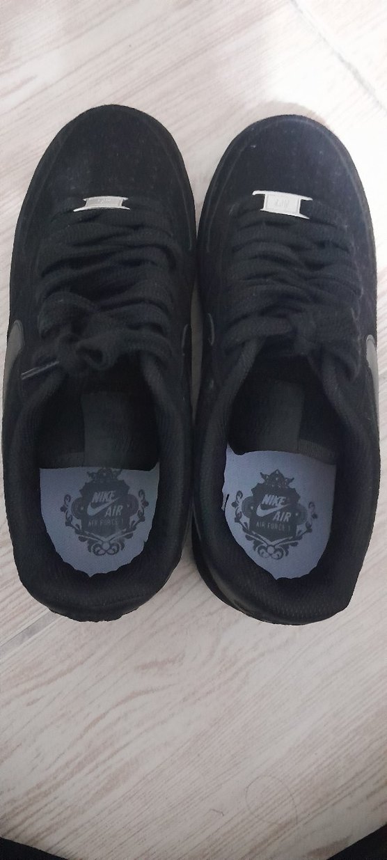 Siyah Erkek Spor Ayakkabı Velcro Detaylı - Görsel 2