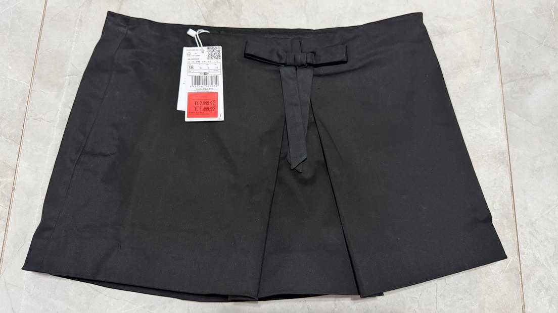 Kadın mango şort etek - Görsel 5