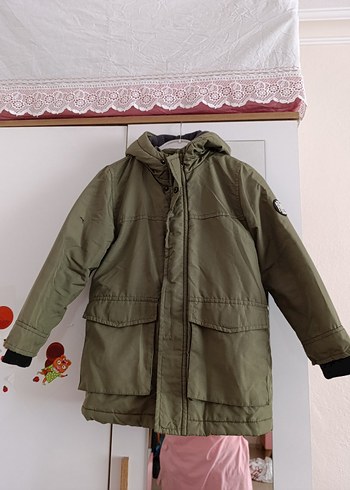 6 Yaş Beden Kapüşonlu Erkek Çocuk Mont