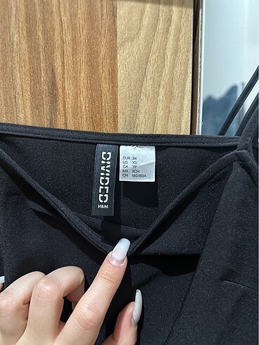 xs Beden hm elbise