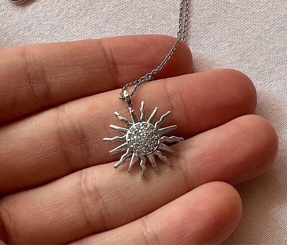 Sterling silver Güneş kolye