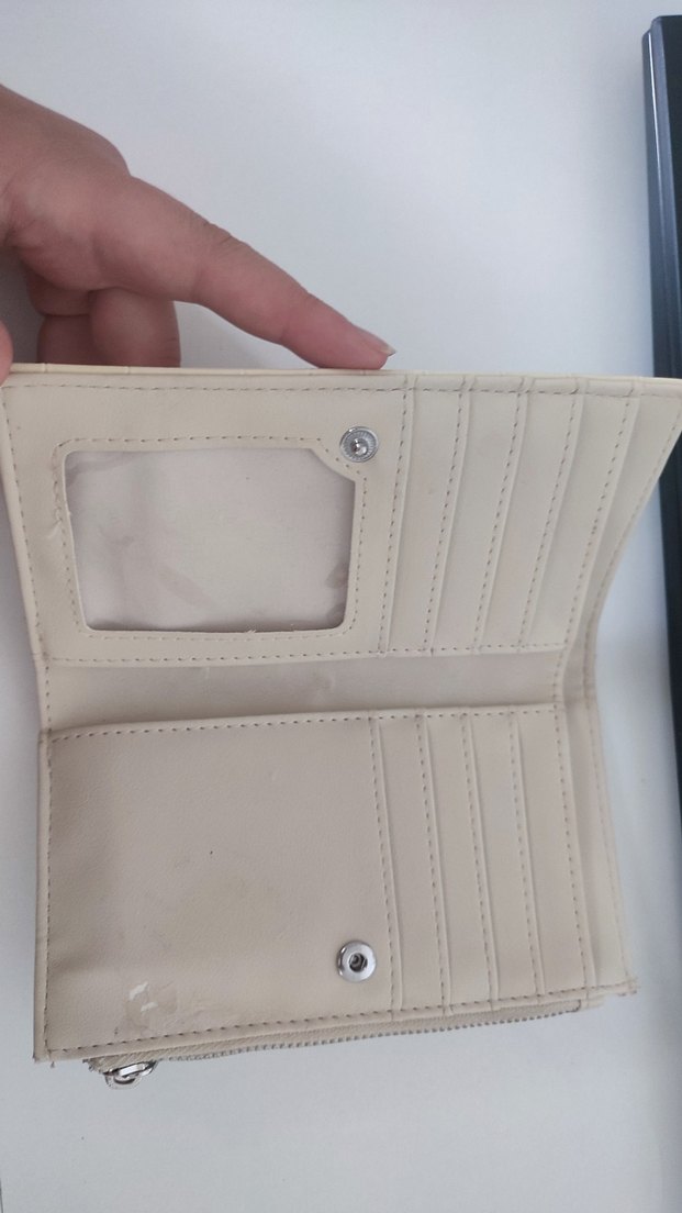 Stradivarius Krem Cüzdan, Cüzdan, Kullanışlı - Görsel 4