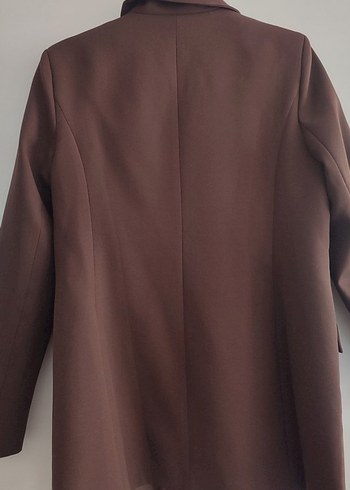 Kahverengi Kadın Blazer Ceket - Görsel 4