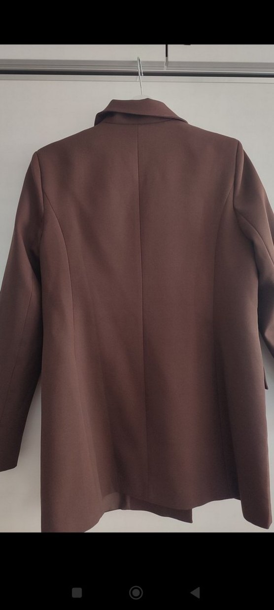 Kahverengi Kadın Blazer Ceket - Görsel 4