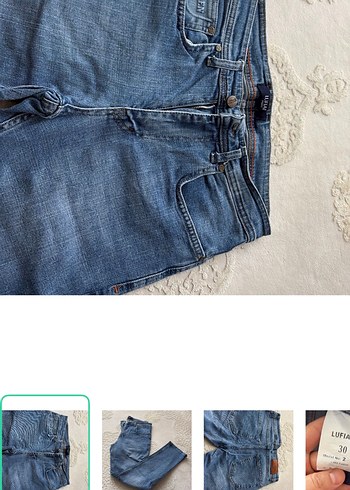 Lufian Mavi Denim Jean