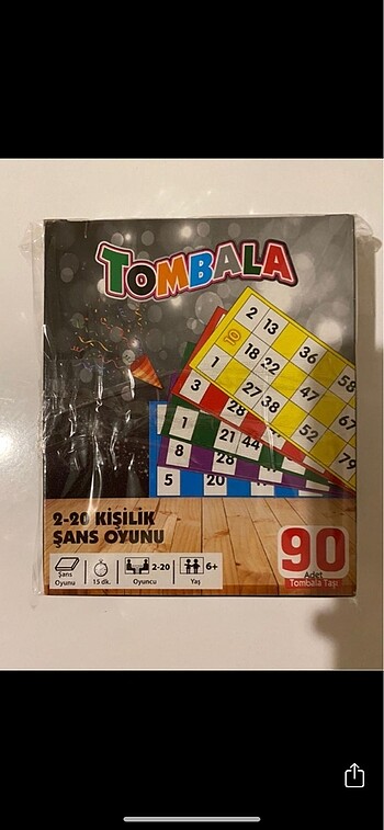 Kutulu paketli tombala