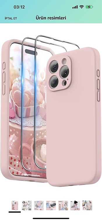 iPhone 15 pro max ekran koruyucu