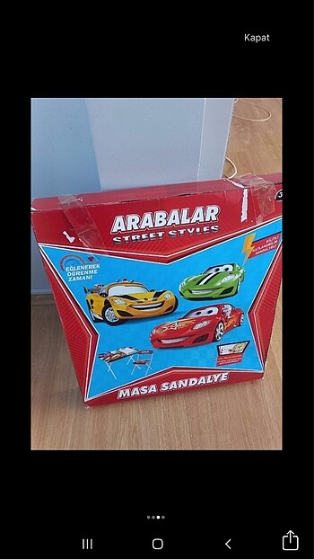 Ders çalışma masa sandalye - Görsel 2