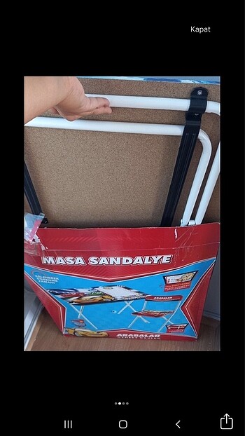 Ders çalışma masa sandalye - Görsel 3