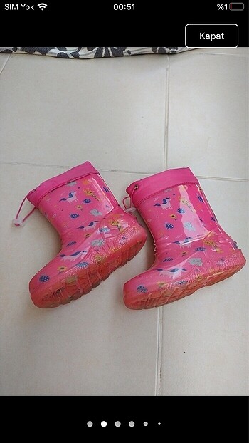 Yağmur çizmesi - Görsel 2