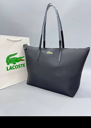 Lacoste Siyah Minimalist Kadın Omuz Çantası