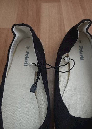 Siyah Dolgu Topuklu Kadın Espadril - Görsel 5