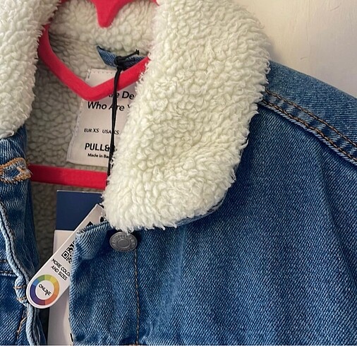 xs Beden pull&bear kot ceket peluş