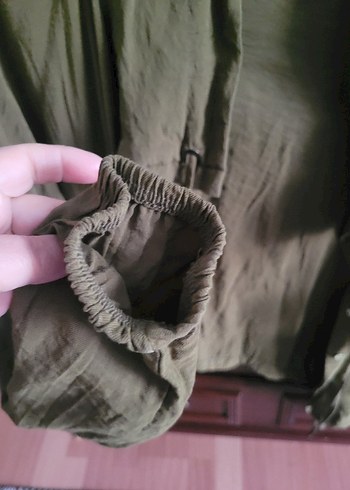 Düğmeli Keten Kadın Ceket - Görsel 5