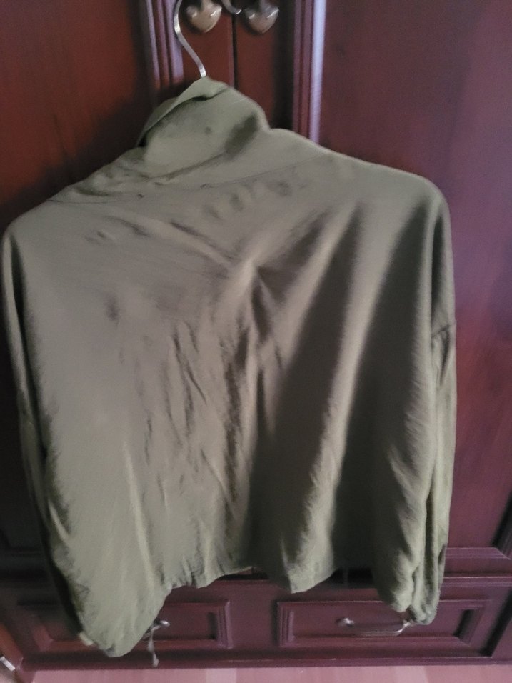 Düğmeli Keten Kadın Ceket - Görsel 4