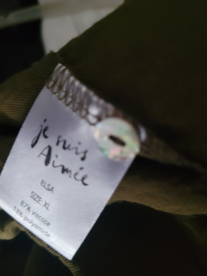 Düğmeli Keten Kadın Ceket - Görsel 3