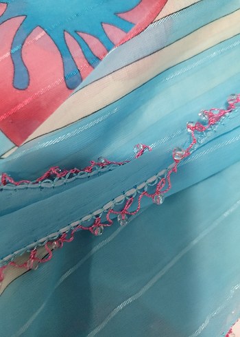 Kız Çocuk Örgü Beyaz Çorap - Görsel 3