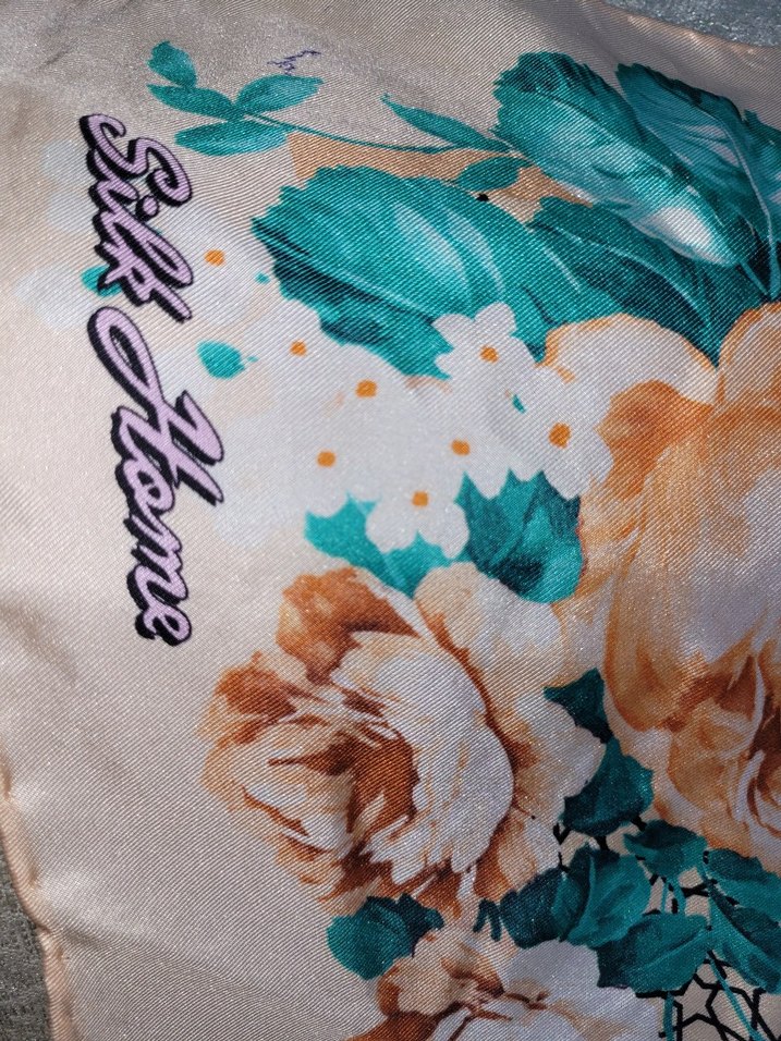 Çiçek Desenli Pastel Renkli eşerp - Görsel 3