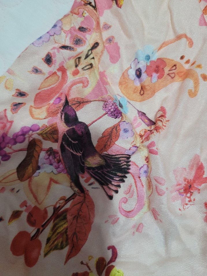 Pembe Renk Volanlı Kolsuz Mini Bluz - Görsel 3