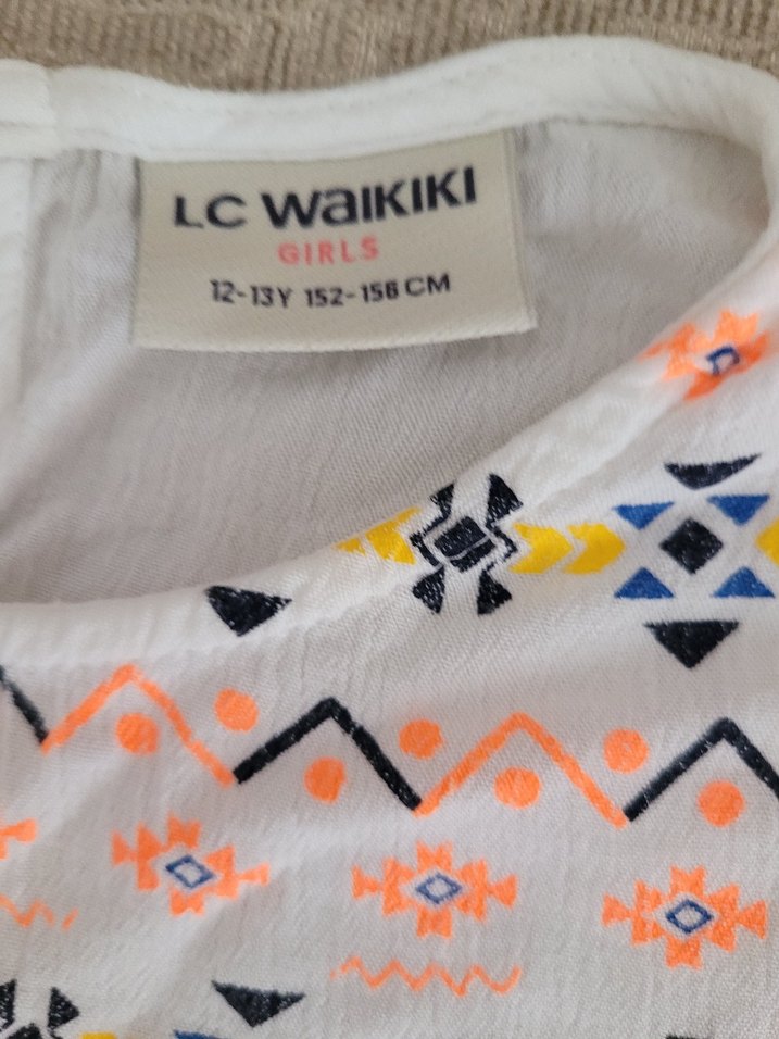 Nakışlı Bohem Kız Bluzu Püsküllü - Görsel 3