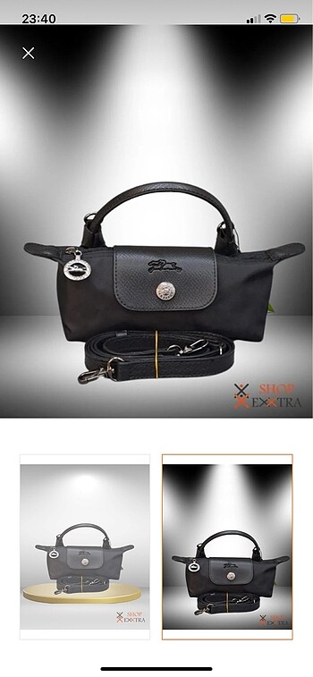 Longchamp Mini Boy Xs