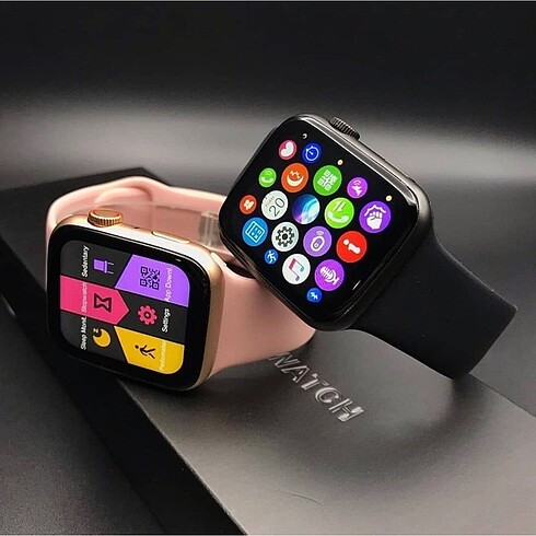 Watch 7 smart watch 7 akıllı saat Apple logolu smart watch