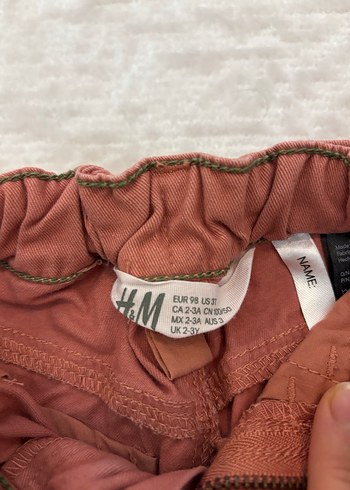 Erkek Çocuk Koyu Kahverengi Pamuklu Şort - Görsel 3