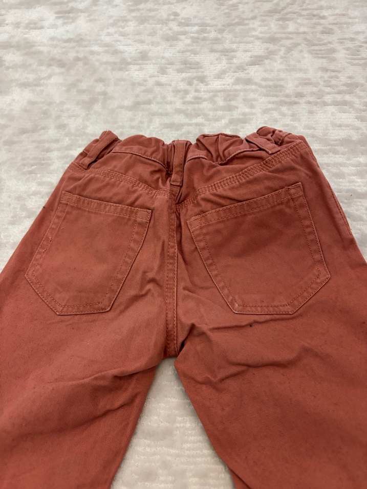 Erkek Çocuk Koyu Kahverengi Pamuklu Şort - Görsel 4